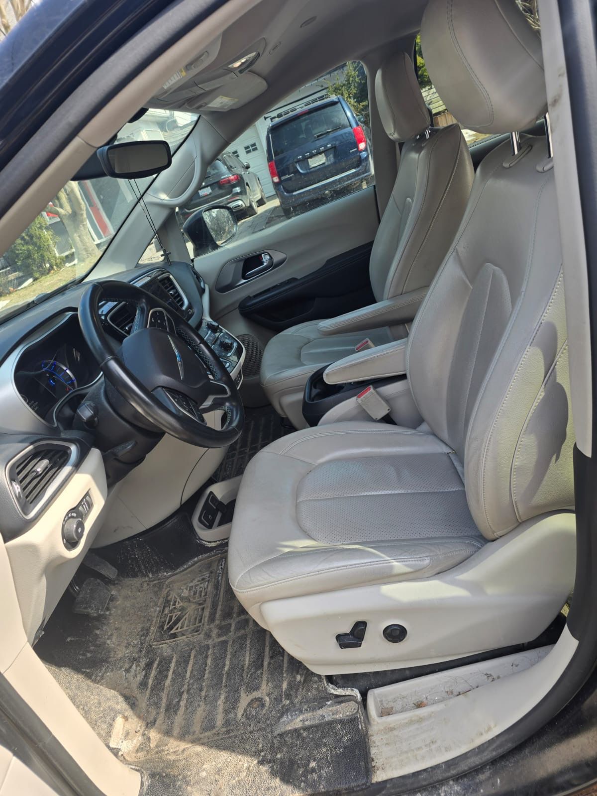 Vehicle before professional detailing by Home Spot Auto Spa